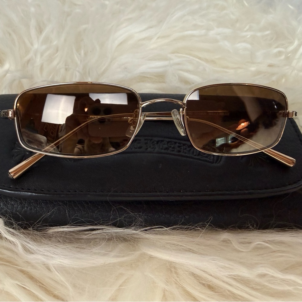 Rare Vintage Chrome Hearts Sunglasses with Case